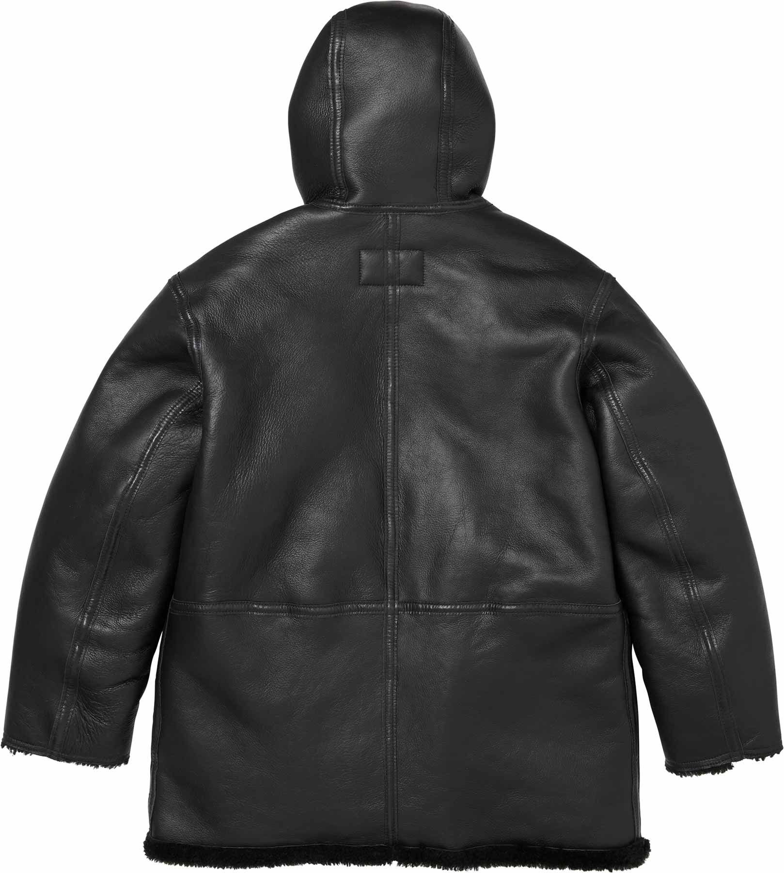 Supreme®/Schott® Hooded Shearling Coat view 8
